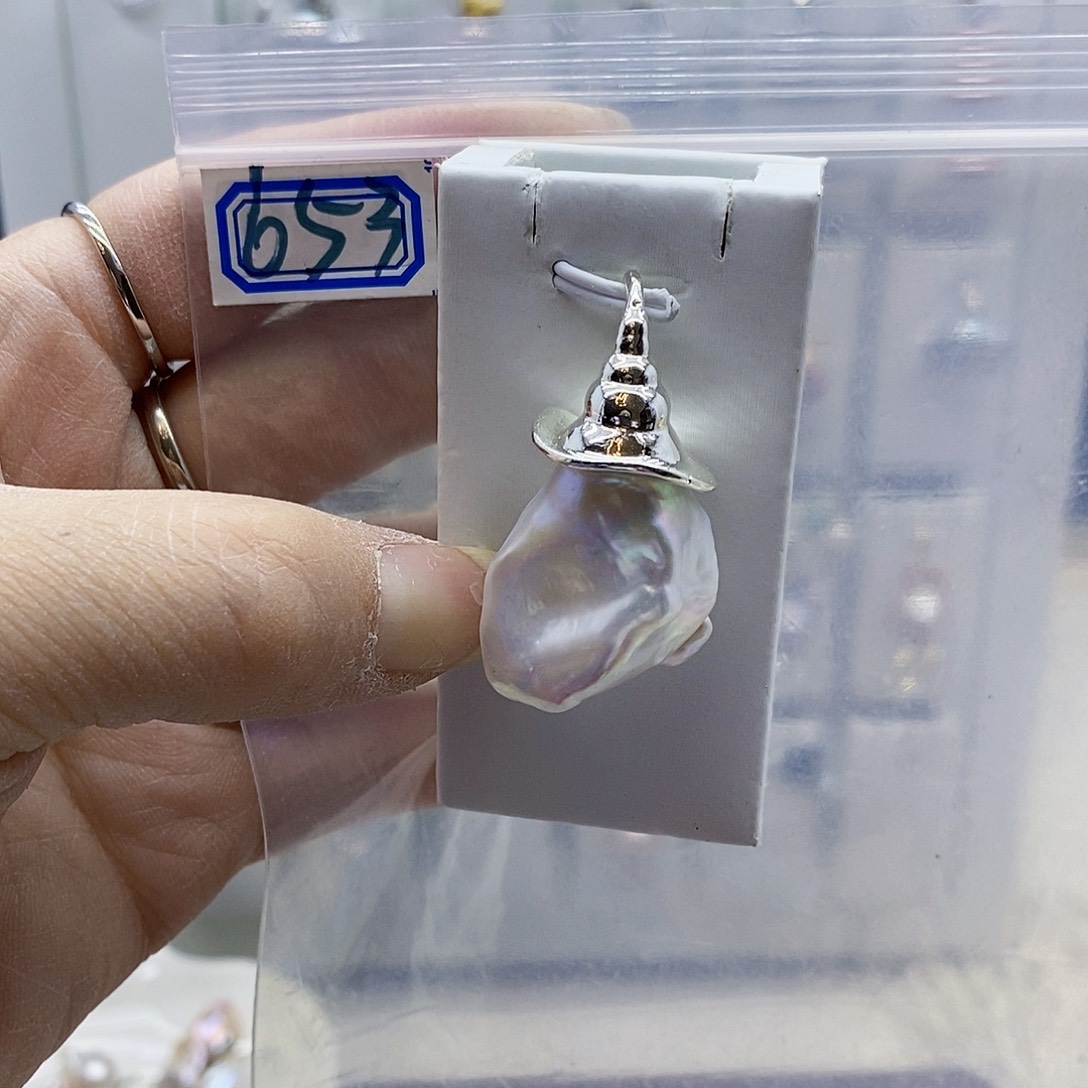 颈饰合金淡水珍珠