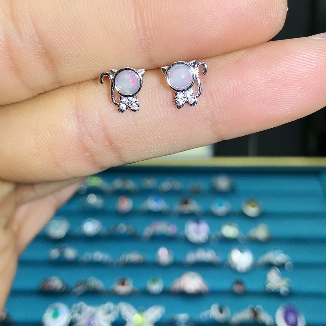 【闪购商品】紫晶珠宝半成品银S925镶嵌