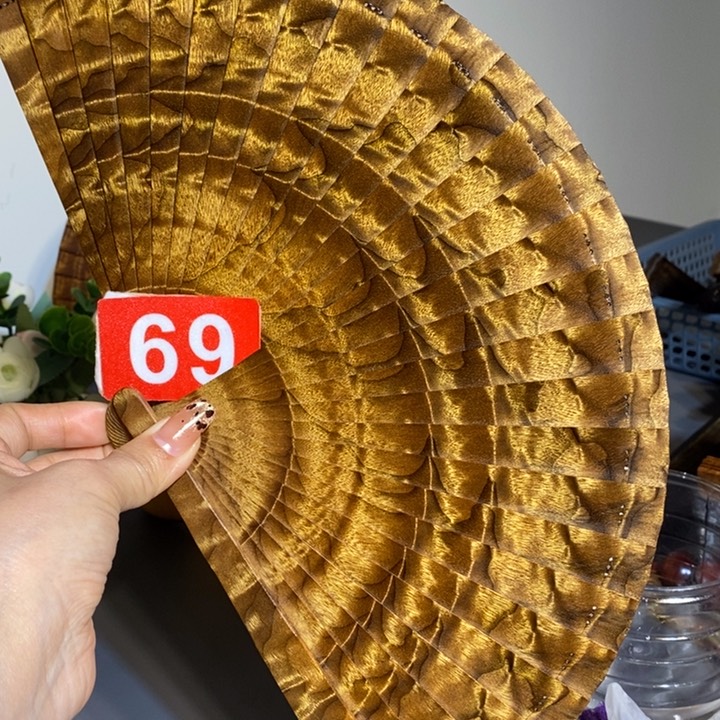 金丝楠一**酒金丝楠木扇子