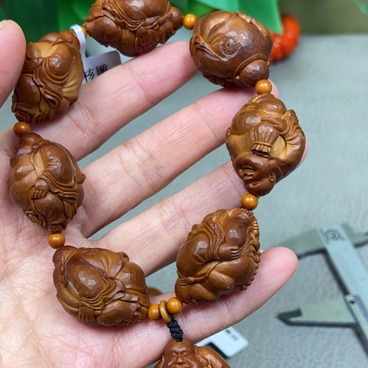 橄榄核手串/手链弥勒百态