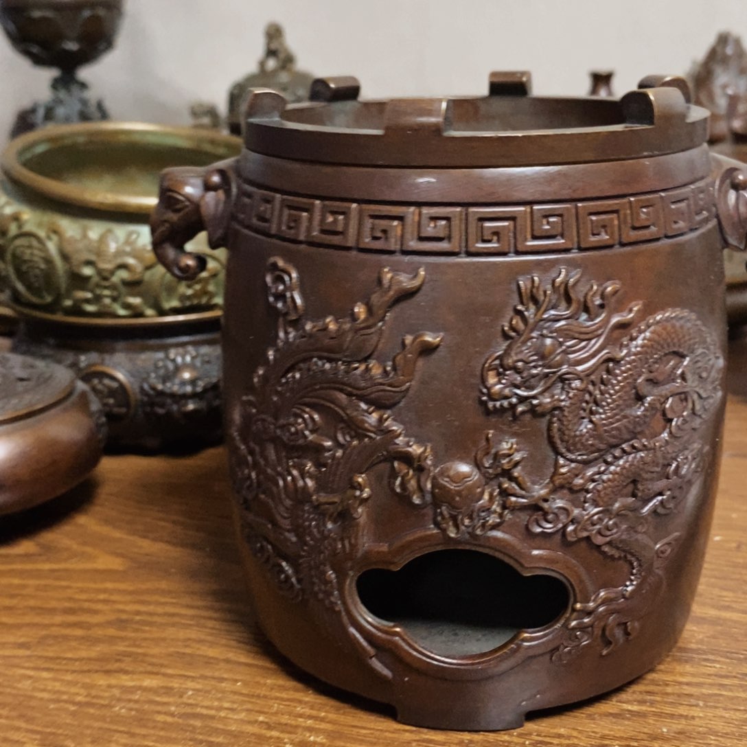 铜盛世铜炉铜器香炉工艺品