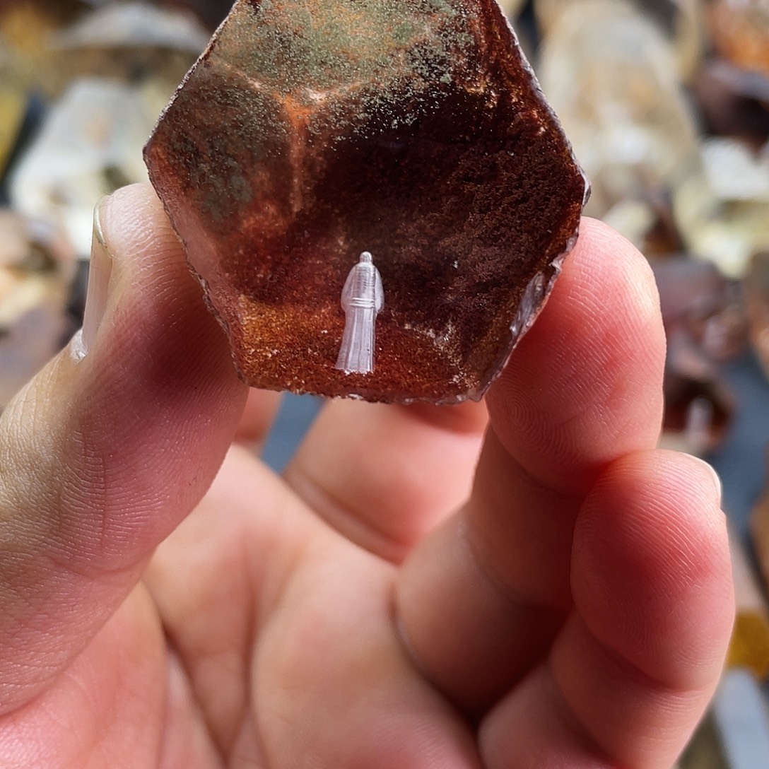 珠宝半成品水晶未镶嵌