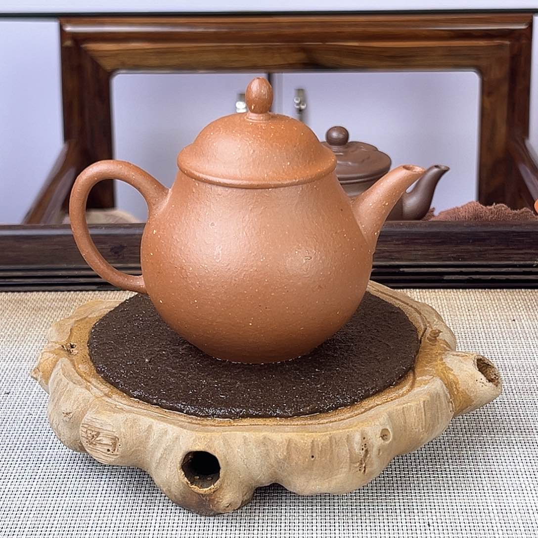 紫砂茶壶宜兴紫砂黄龙山200c c