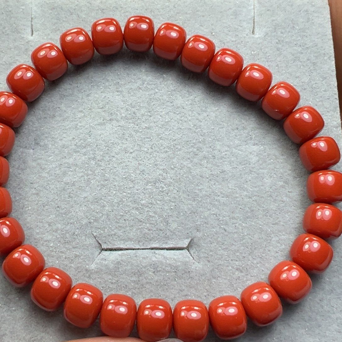 南红玛瑙未镶嵌手串