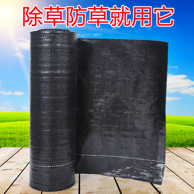 抗老化防草布农用透水透气果园果树遮草地布黑色