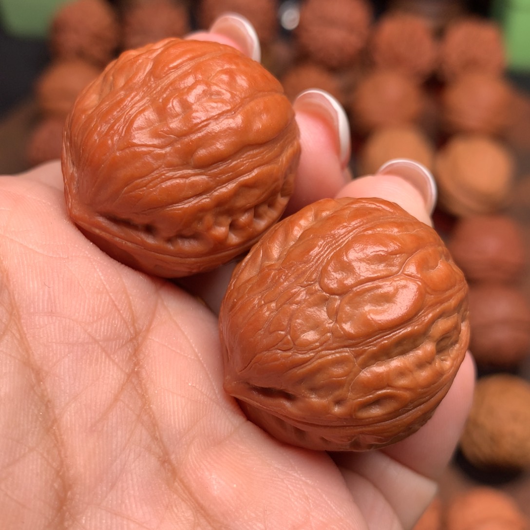 把件桃核 小金蟾