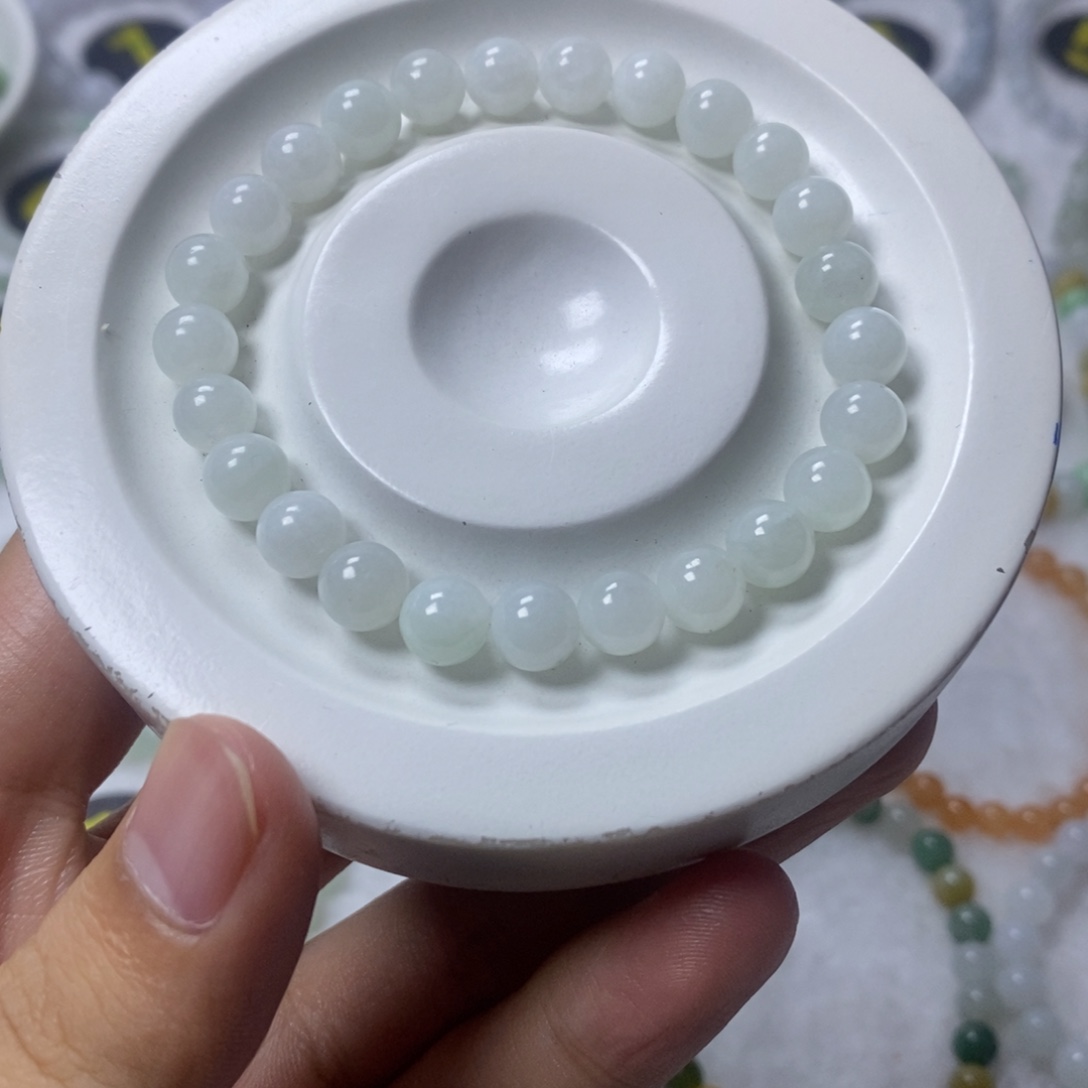 未镶嵌手链翡翠白月光卡7.4