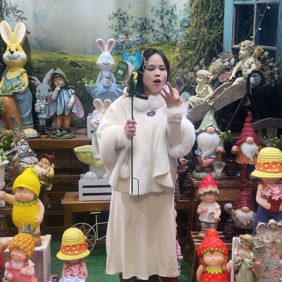 摆件花园摆件红红火火