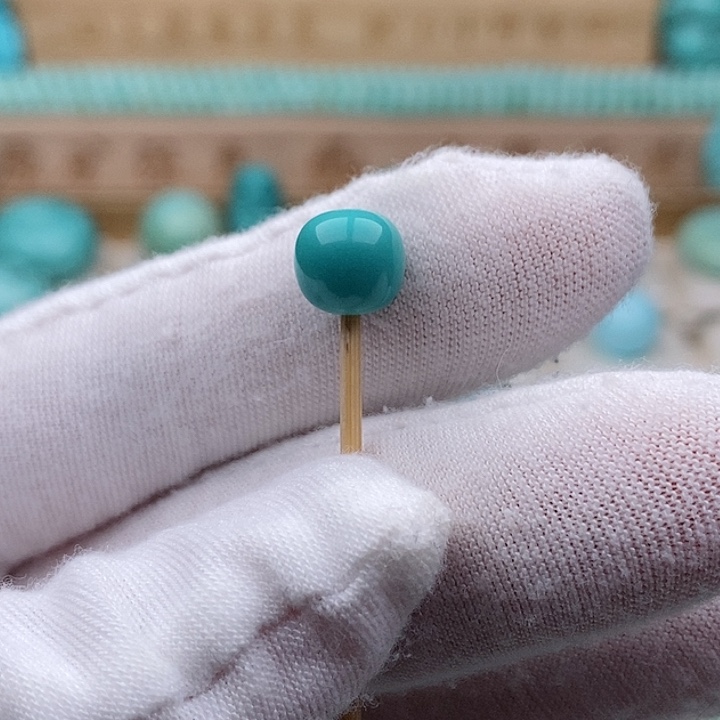 绿松石珠宝奇石未镶嵌咖*田