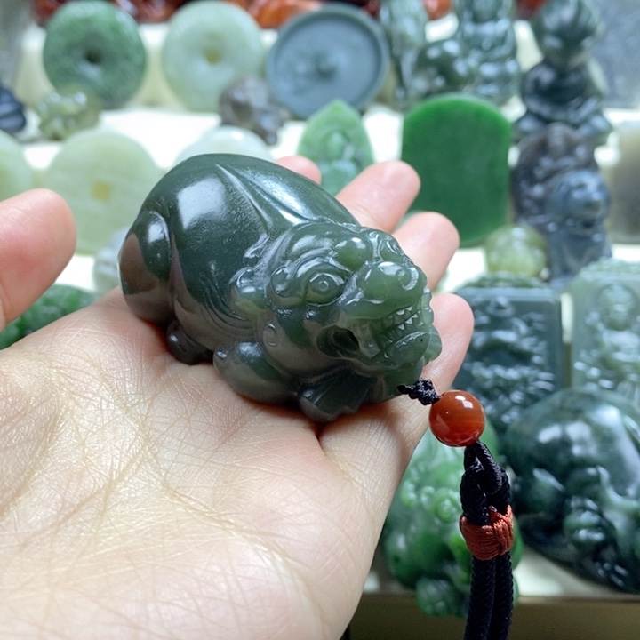 和田玉颈饰未镶嵌@**@