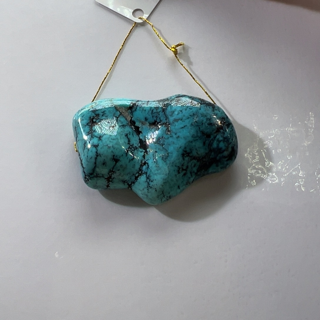 绿松石未镶嵌挂件