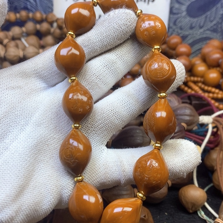 手串/手链橄榄核，三面佛1.6八卦