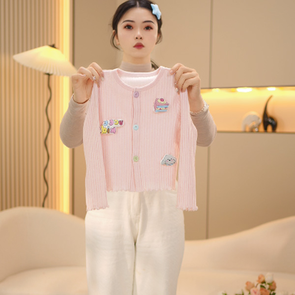 【一甜】女童春季卡通打底衫春装中大童卫衣休闲上衣2025新款