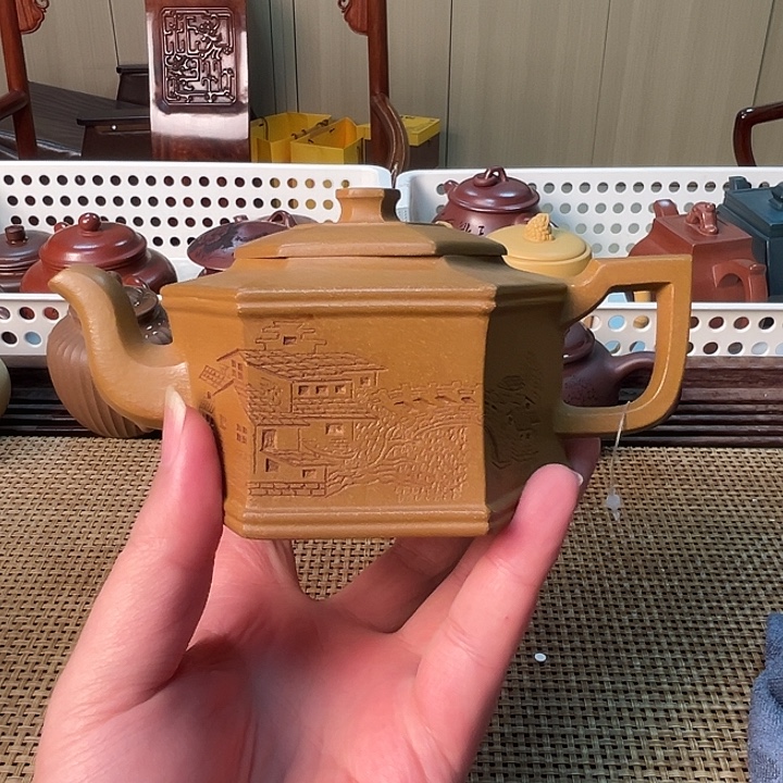 紫砂茶壶宜兴紫砂壶24
