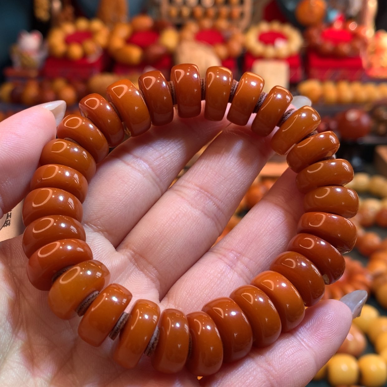 【闪购商品】蜜蜡手串未镶嵌蜜蜡手串