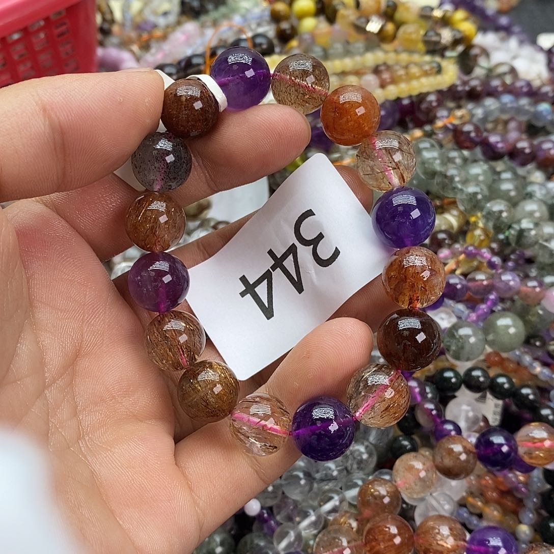 水晶手链未镶嵌手链