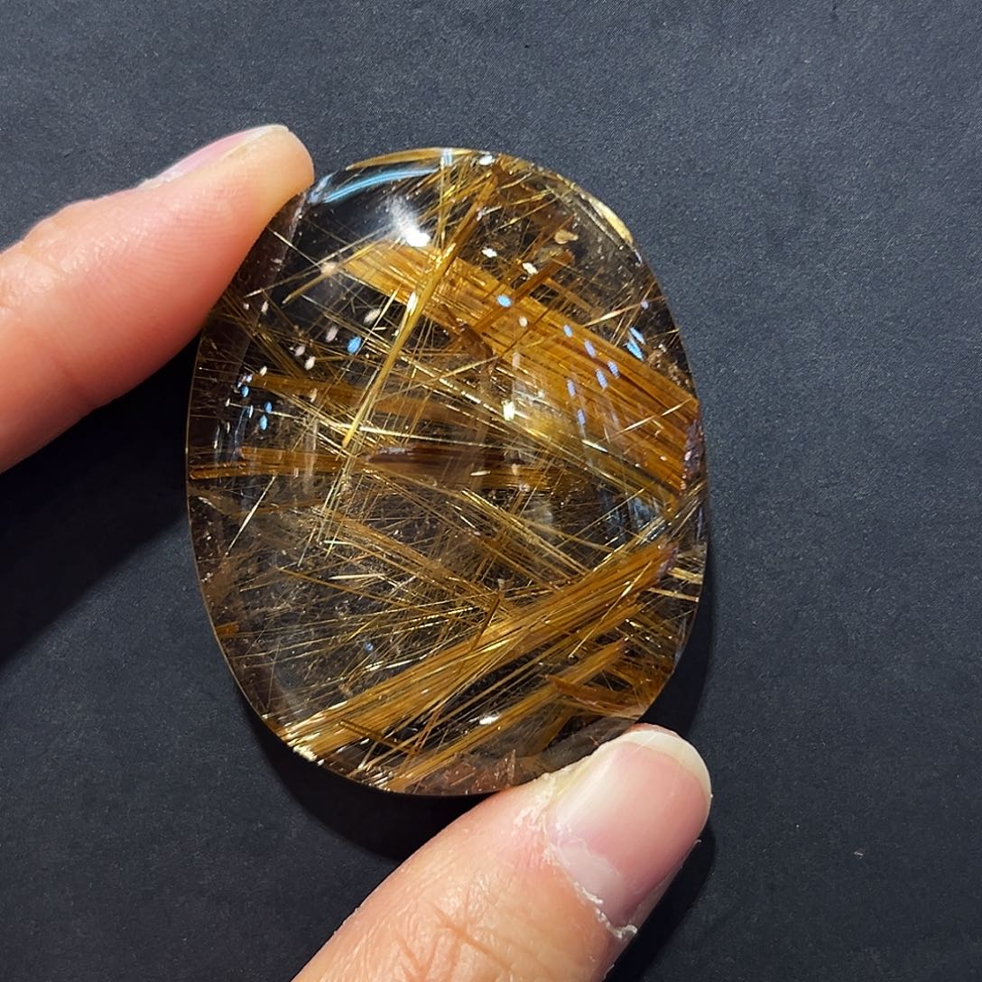 未镶嵌颈饰发晶吊坠