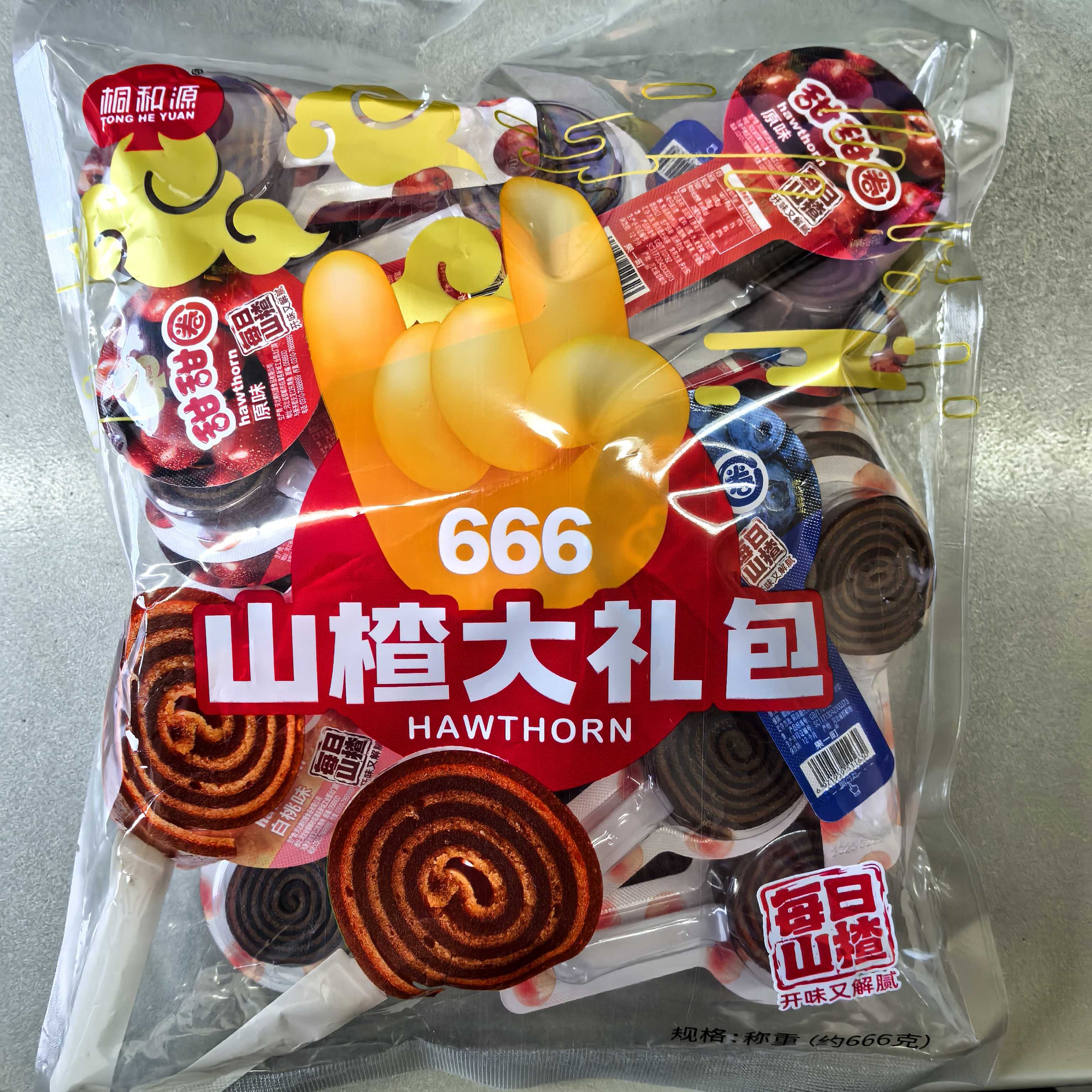 桐和源山楂666g大礼包