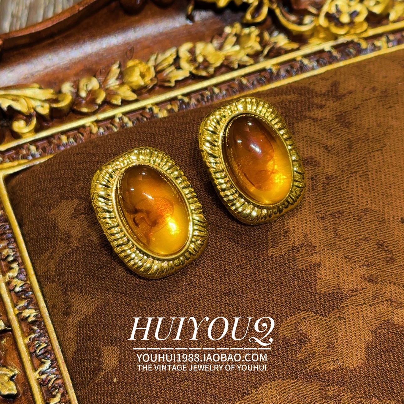 铜合金耳饰 【龙湖】高级溢彩耳钉162