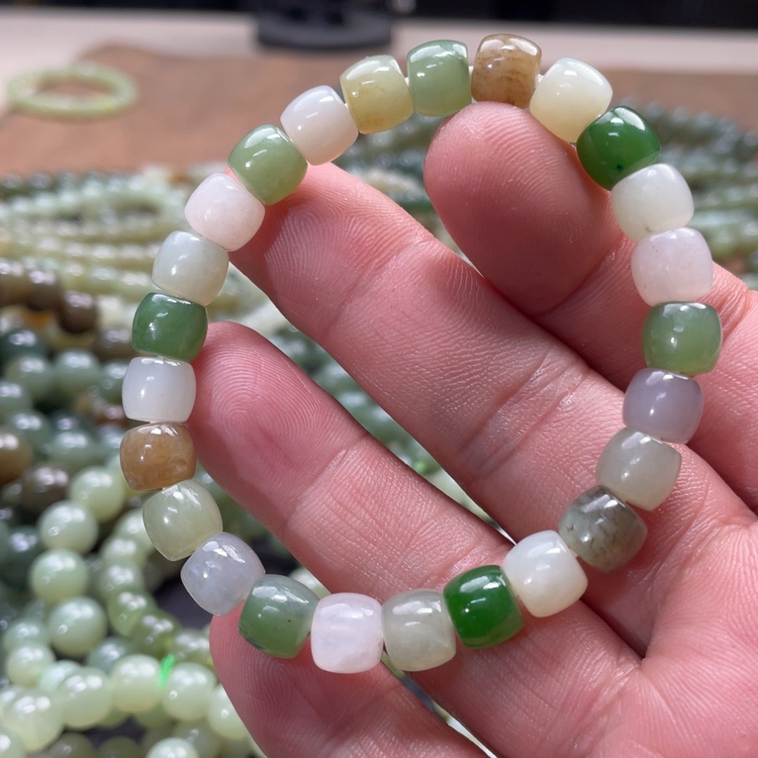 和田玉手链未镶嵌