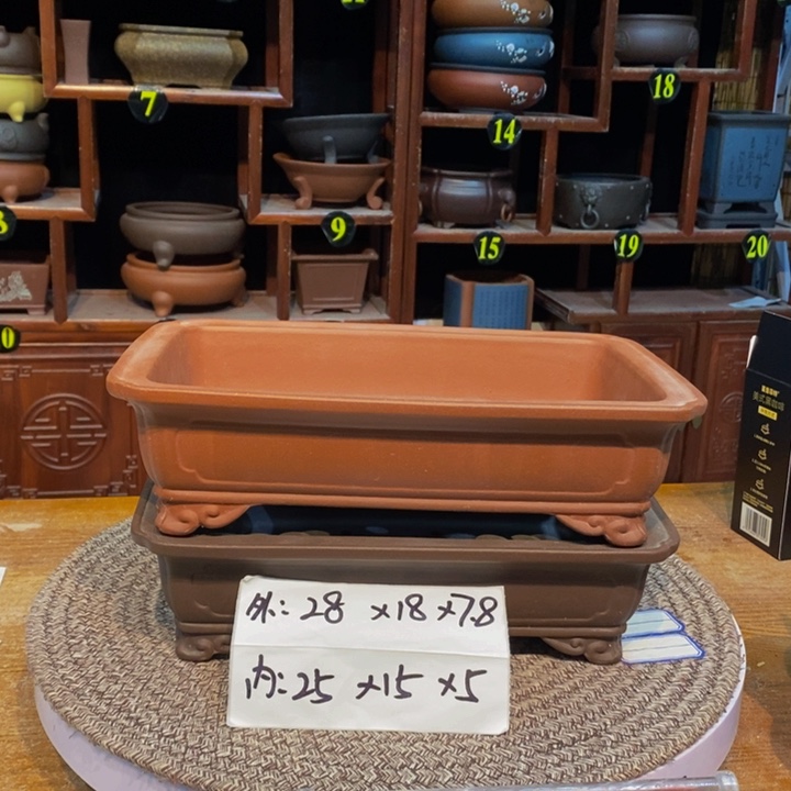 紫砂花盆紫砂花盆