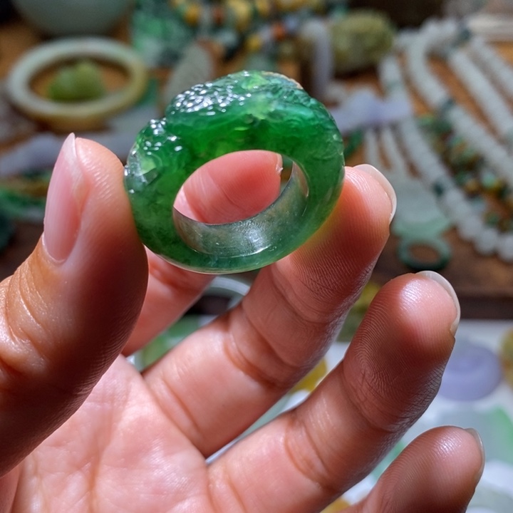 m***y定制翡翠未镶嵌毛货