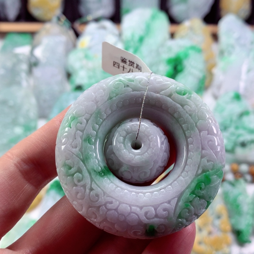 【闪购商品】翡翠吊坠(不含链)未镶嵌