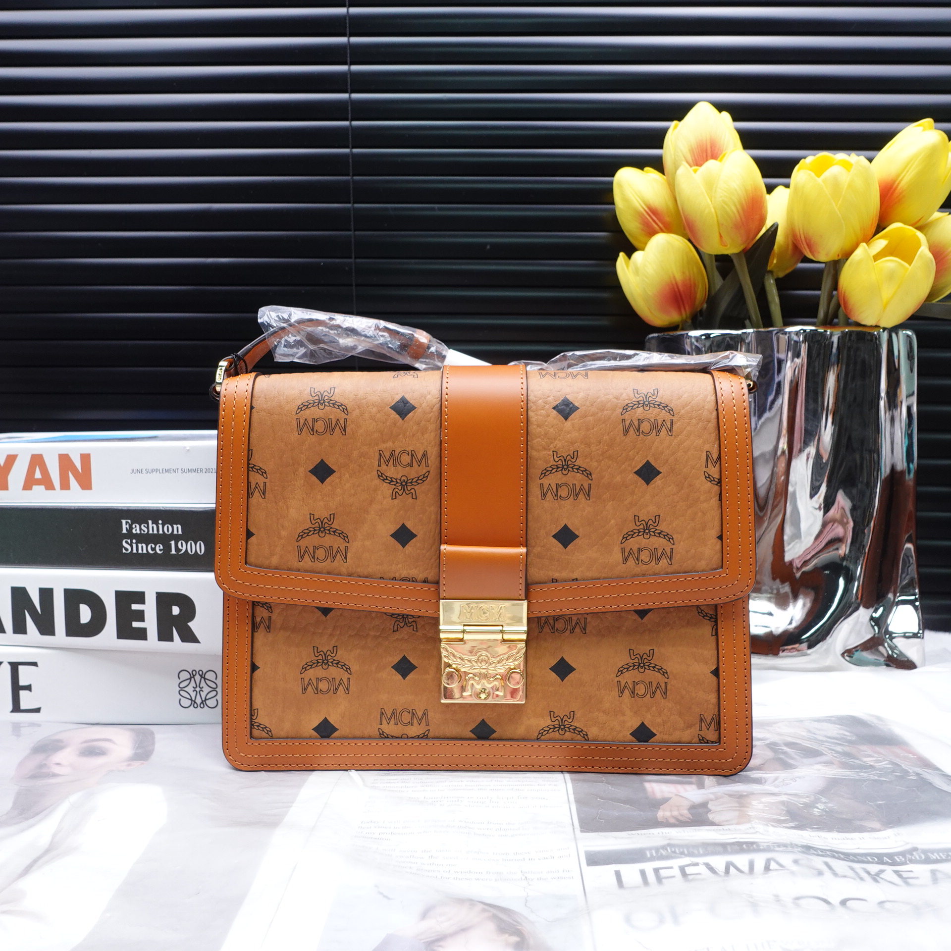 99新 MCM 单肩包/T10338080