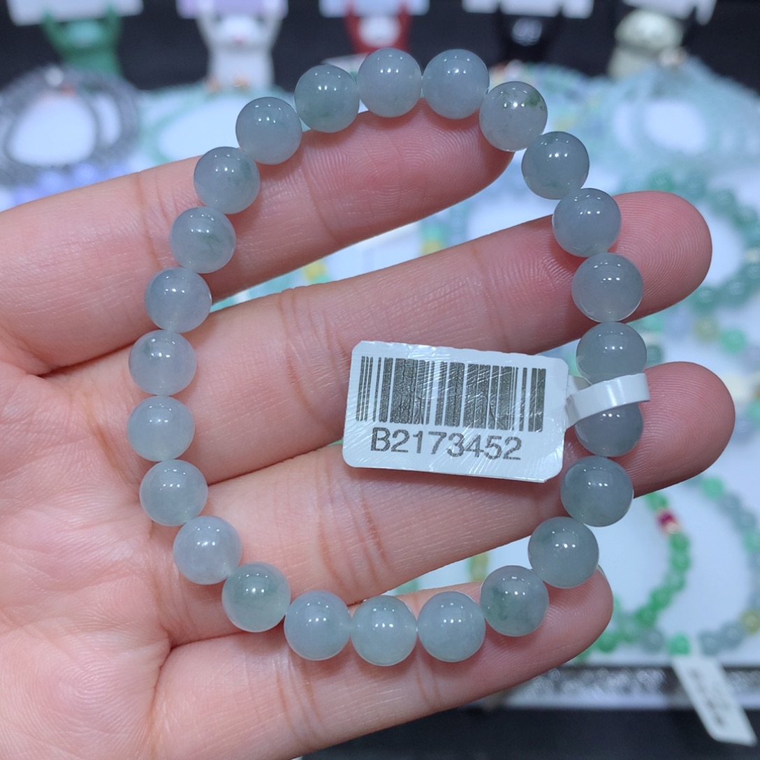 翡翠未镶嵌手串天然