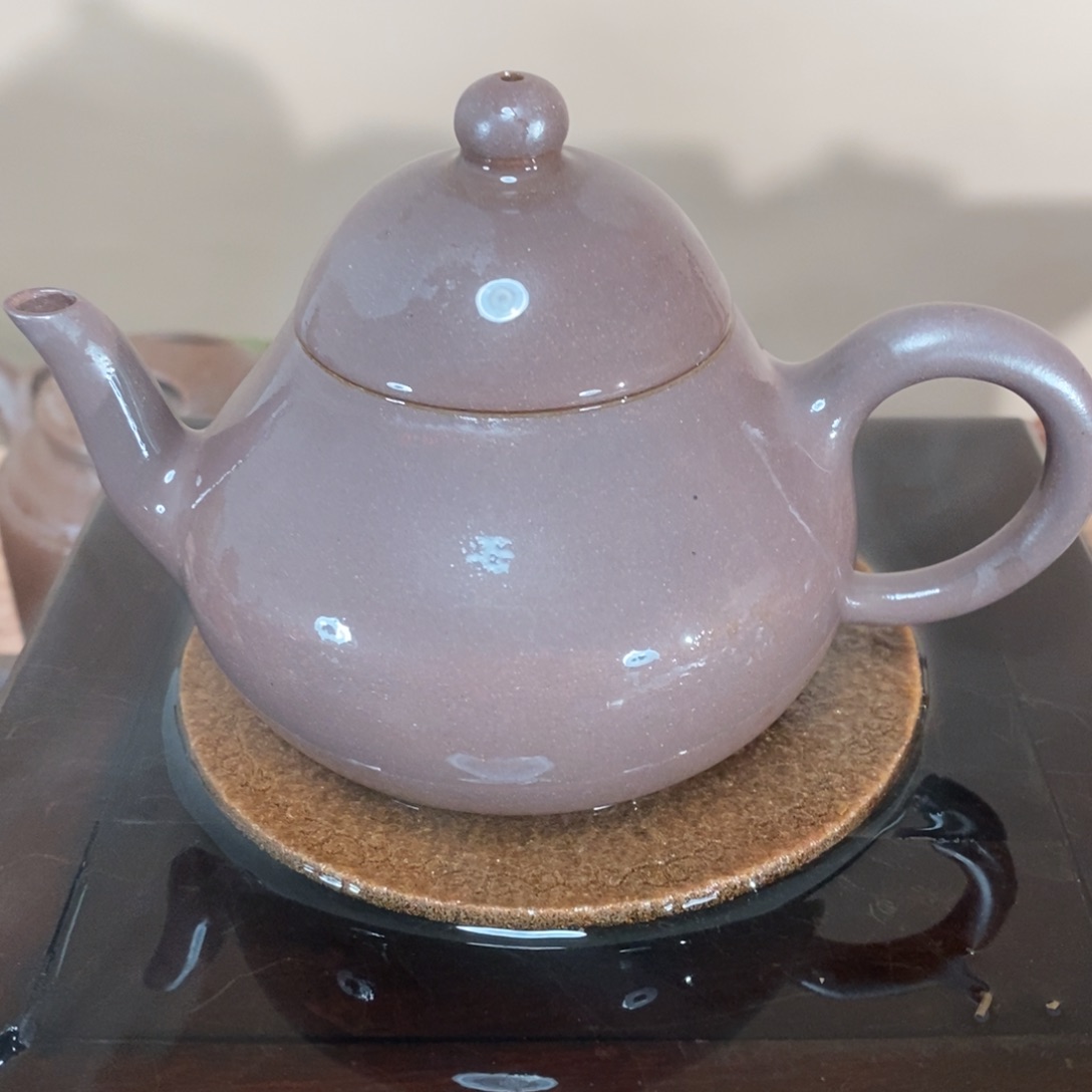 紫砂茶壶高端180cc天青梨型