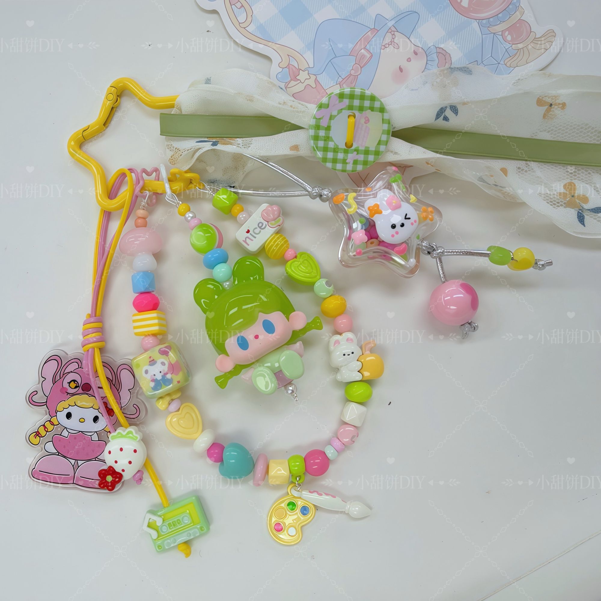 （U01-U130)DIY饰品手工立体创意通用可爱小熊卡通