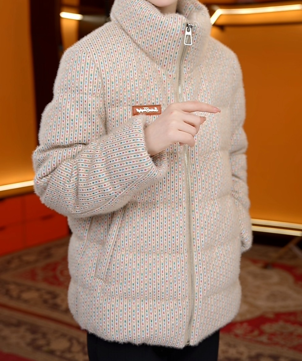 【甄选大朵鸭绒】新款杭州专柜直发正品气质时尚羽绒服YJ40034小