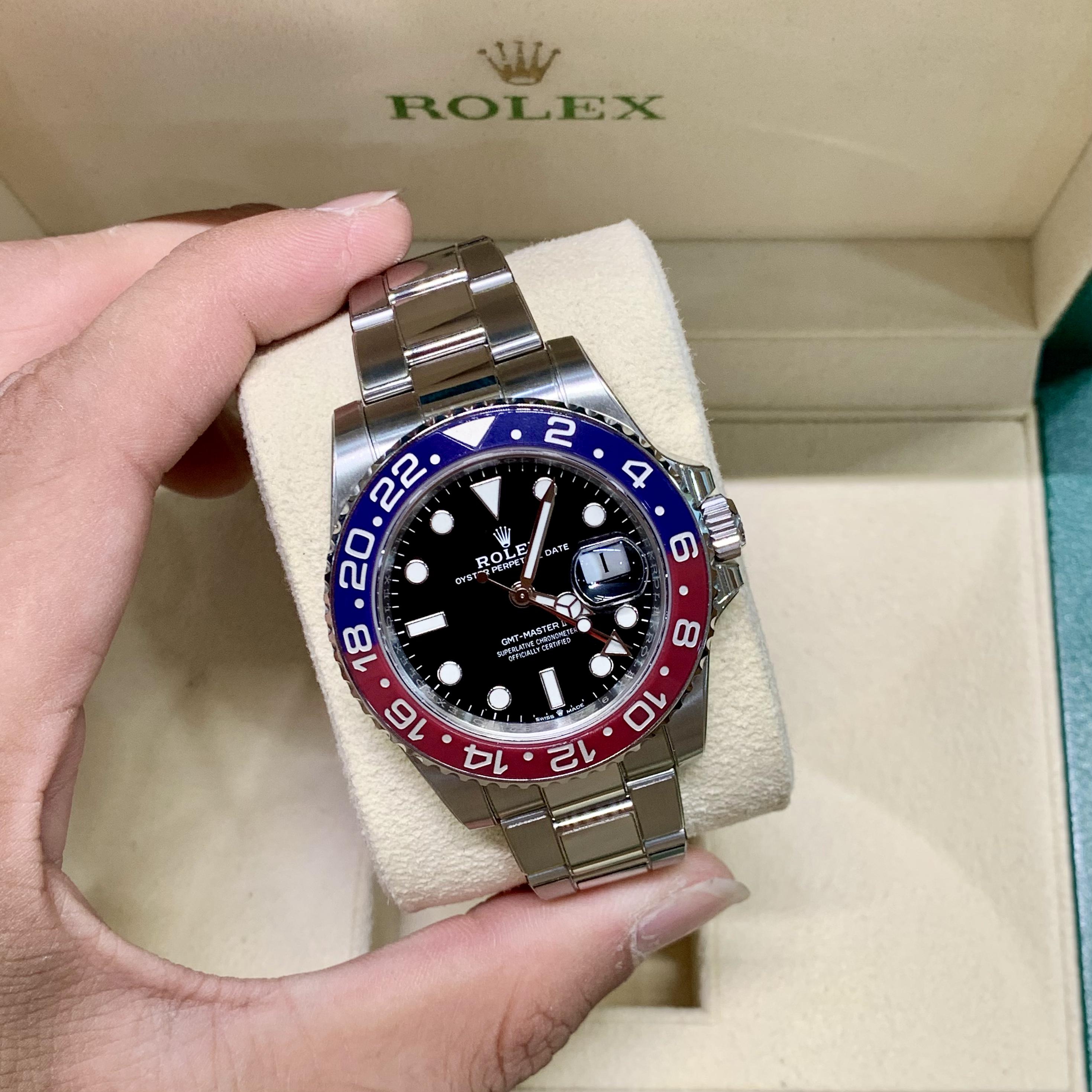99新 Rolex/劳力士 M126710BLRO-0002板带可乐圈保卡22年7月5日