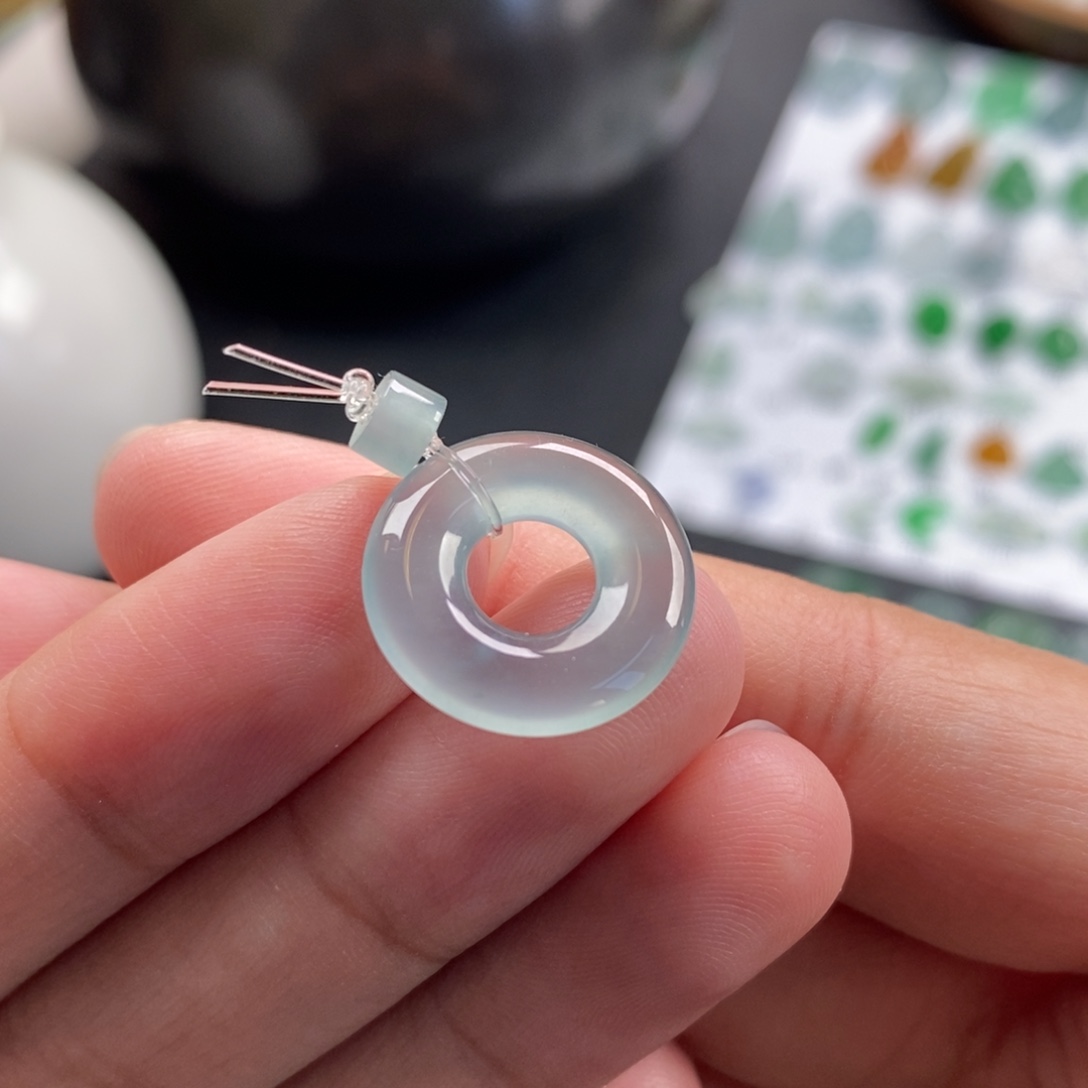 翡翠裸石冰晴甜甜