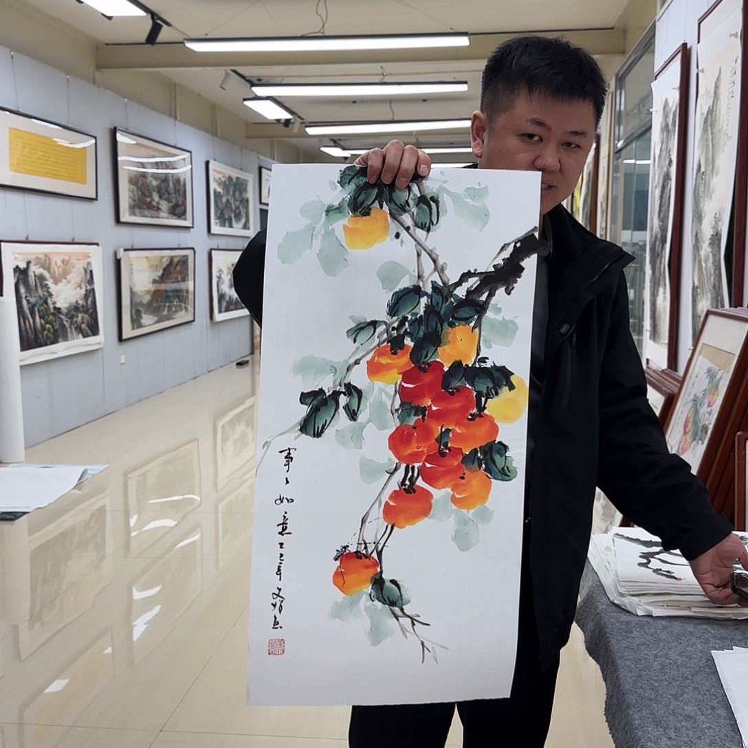 国画国画作品多次