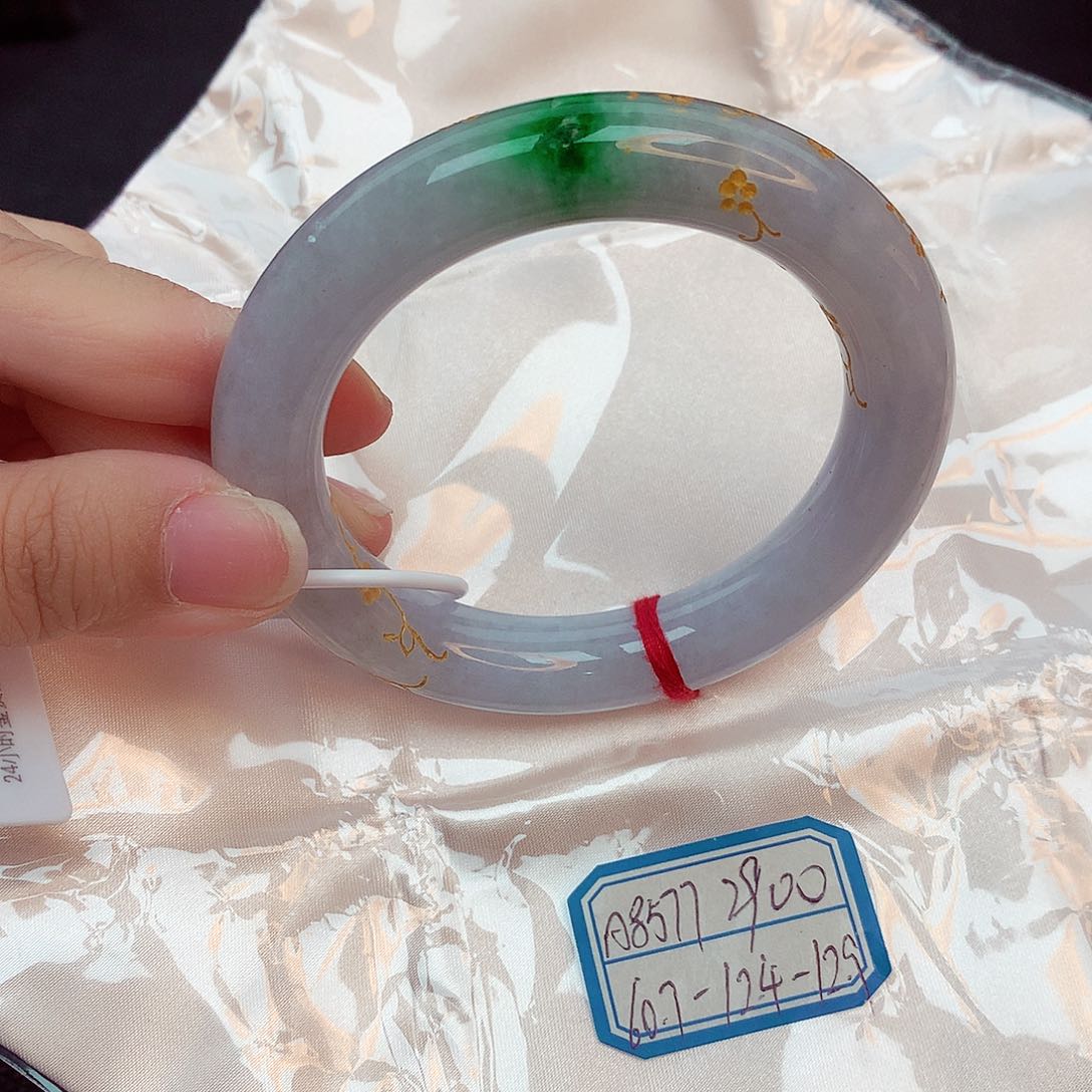 翡翠手镯未镶嵌天然缅甸翡翠A货