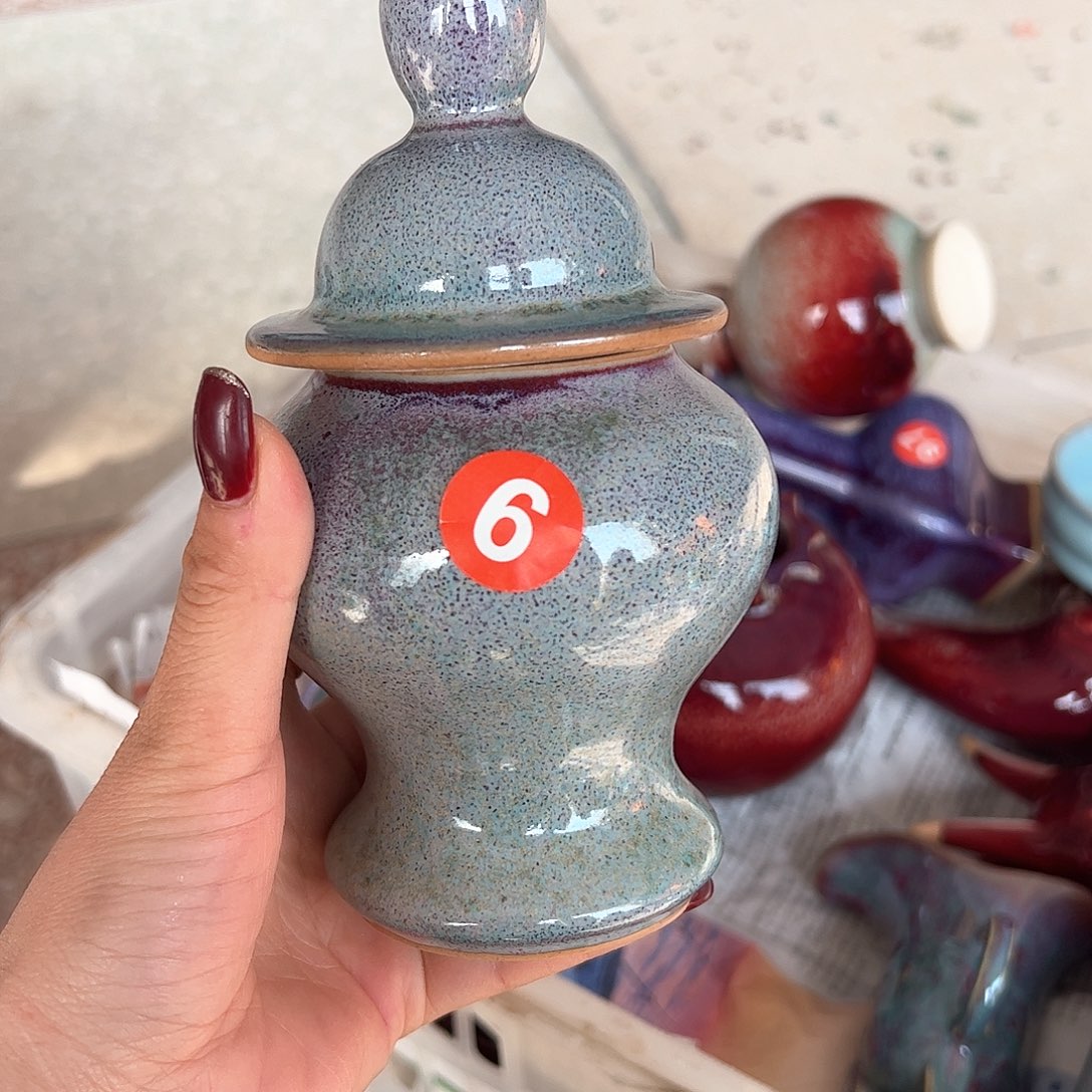 摆件郑家钧窑摆件