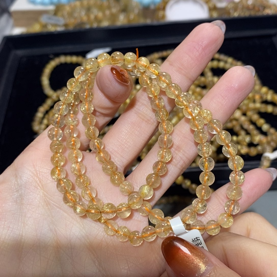 水晶手串未镶嵌手串