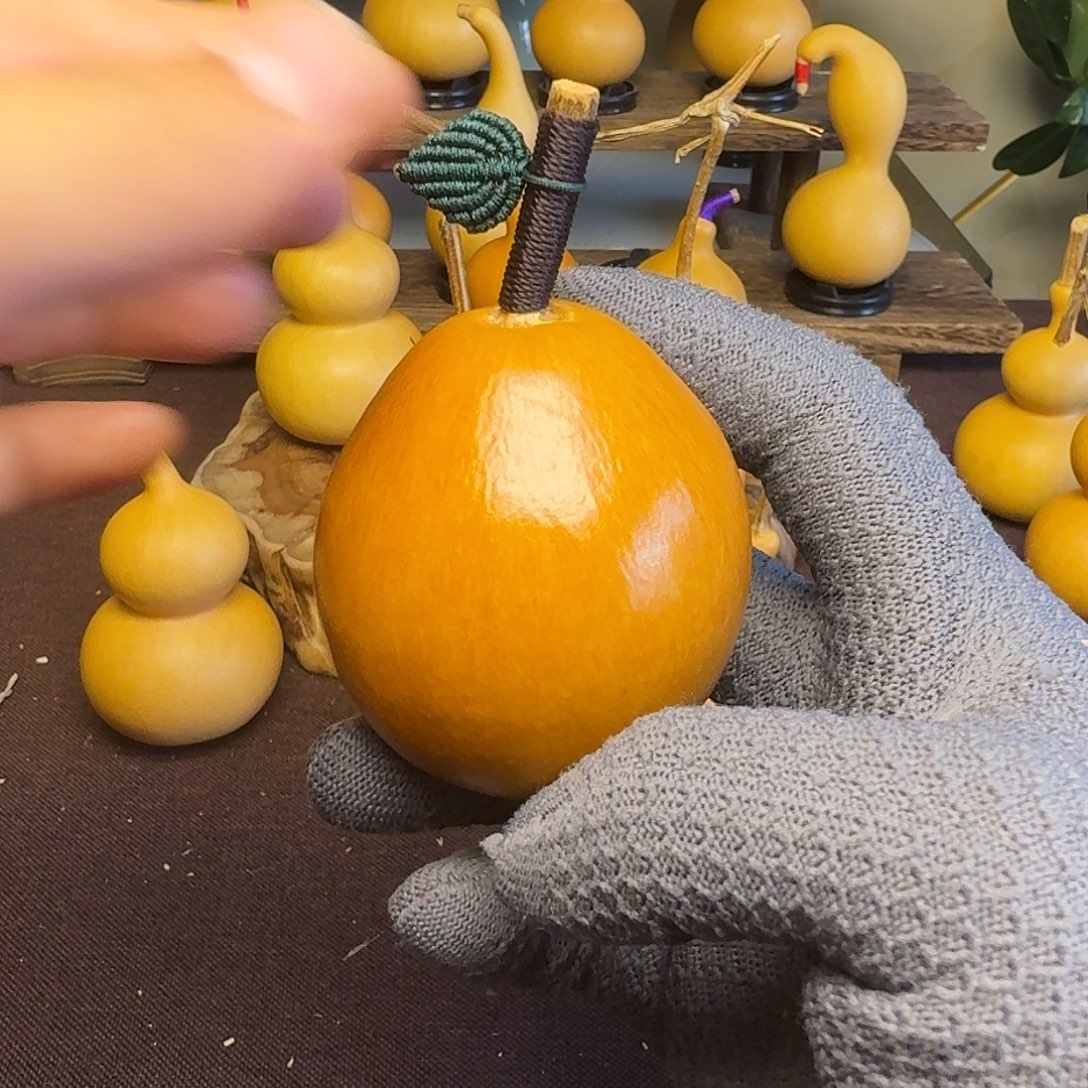 等***待恭喜发财纯天然葫芦瑕疵品