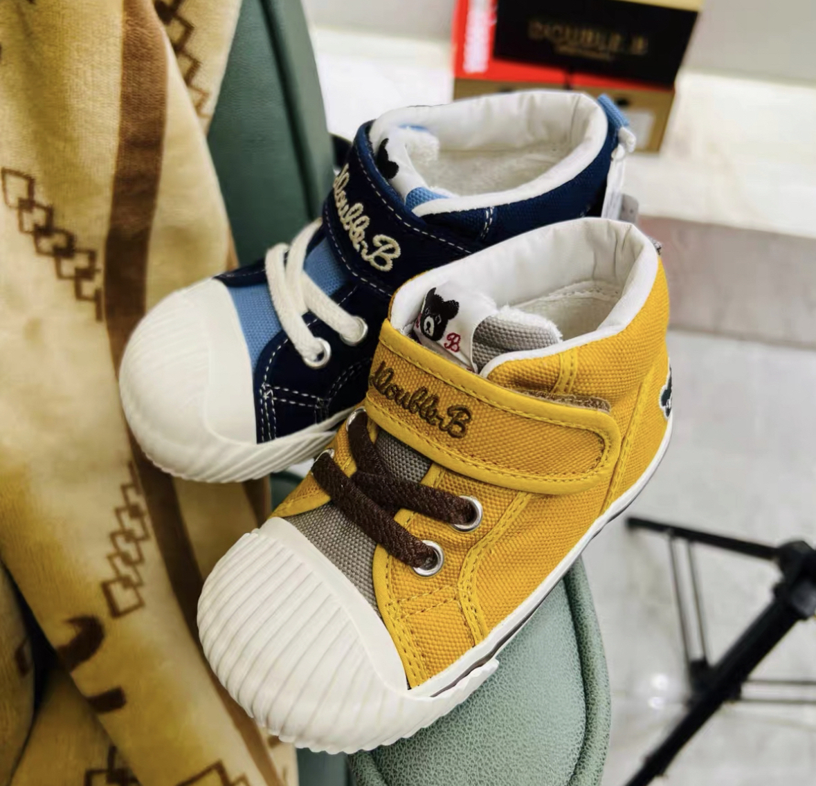 （日）饼干贝壳头大佬一段学步二段稳步鞋