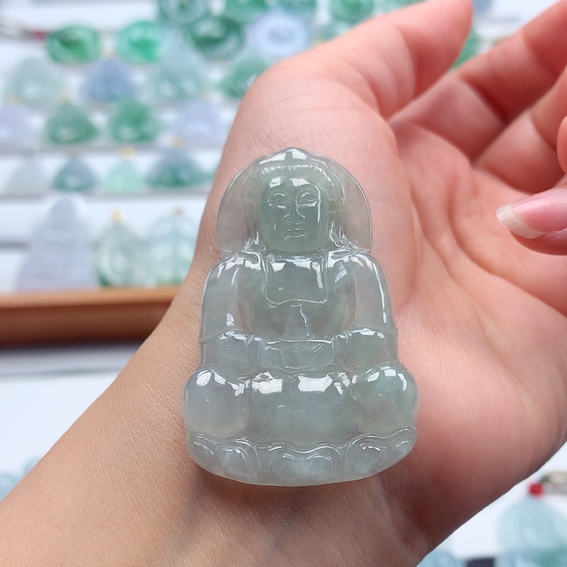 【闪购商品】翡翠吊坠(不含链)未镶嵌