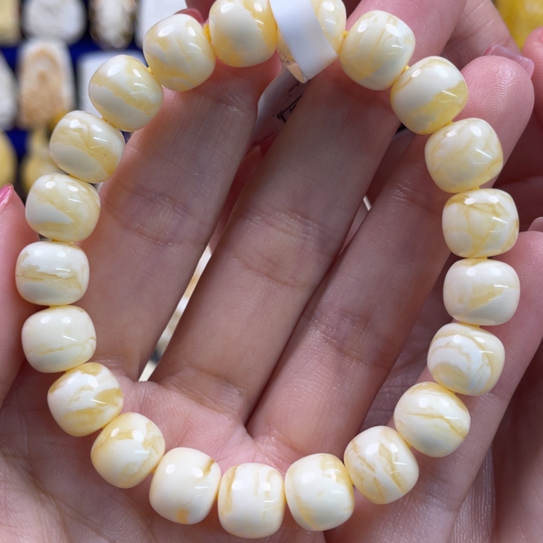 蜜蜡裸石未镶嵌琥珀蜜蜡