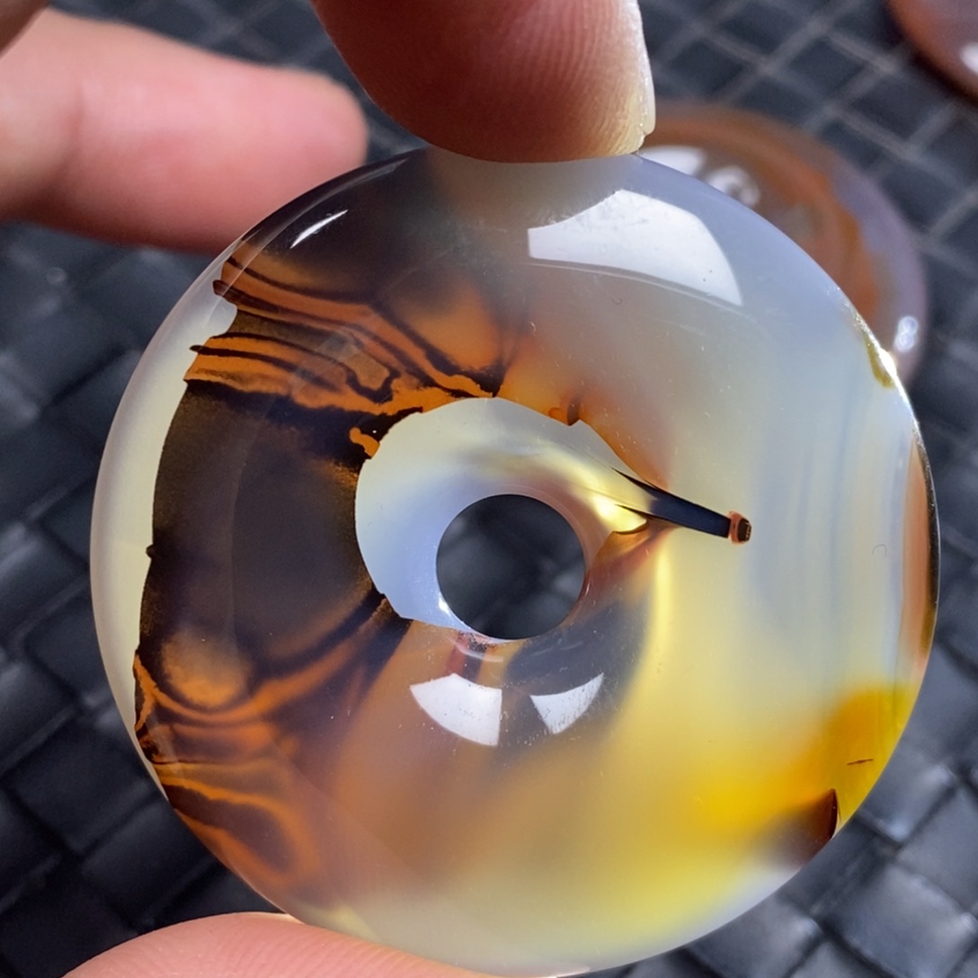 玛瑙/玉髓未镶嵌颈饰