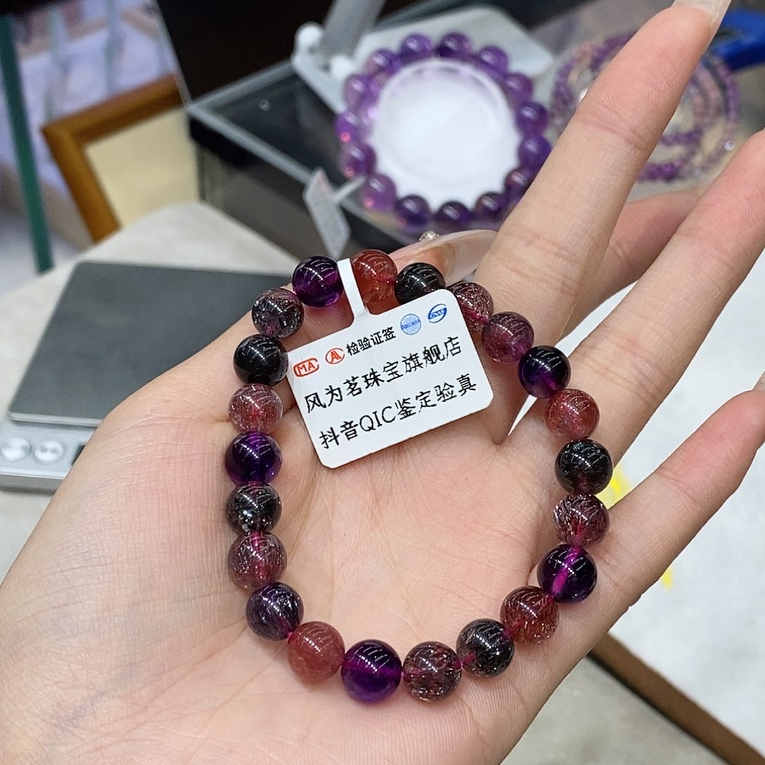 水晶手串未镶嵌q 817