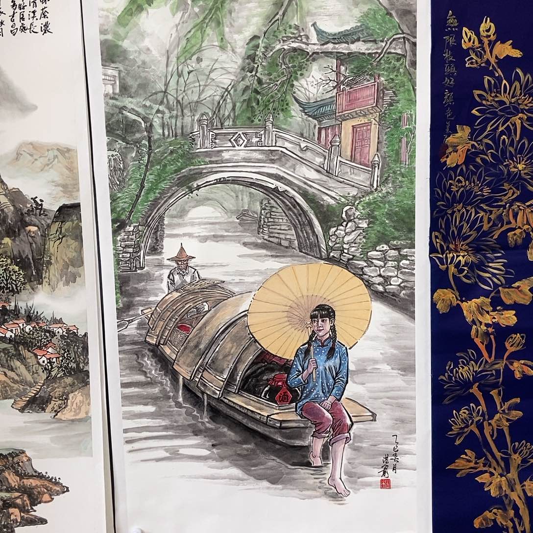 国画手绘作品欣赏70.140