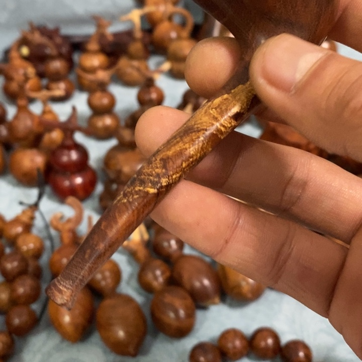 木犟***子麻梨疙瘩手工斗把件