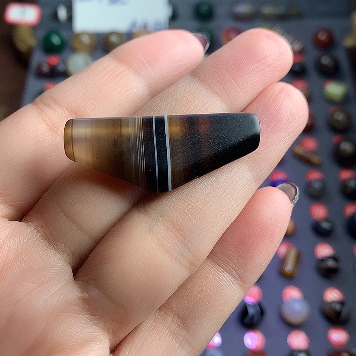 未镶嵌玛瑙/玉髓珠宝半成品