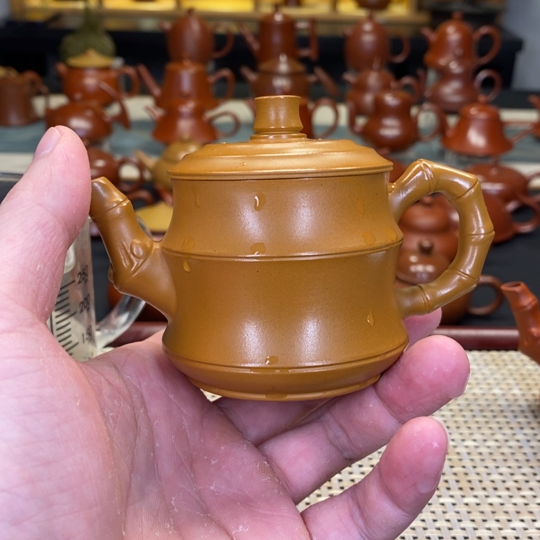 紫砂茶壶艺*潮州手拉壶