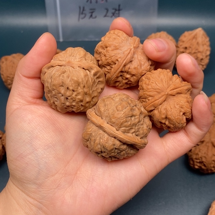 阳***～吊坠文玩核桃文玩核桃元宝蛤蟆