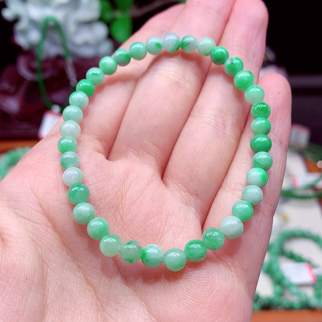 未镶嵌手链翡翠翡翠